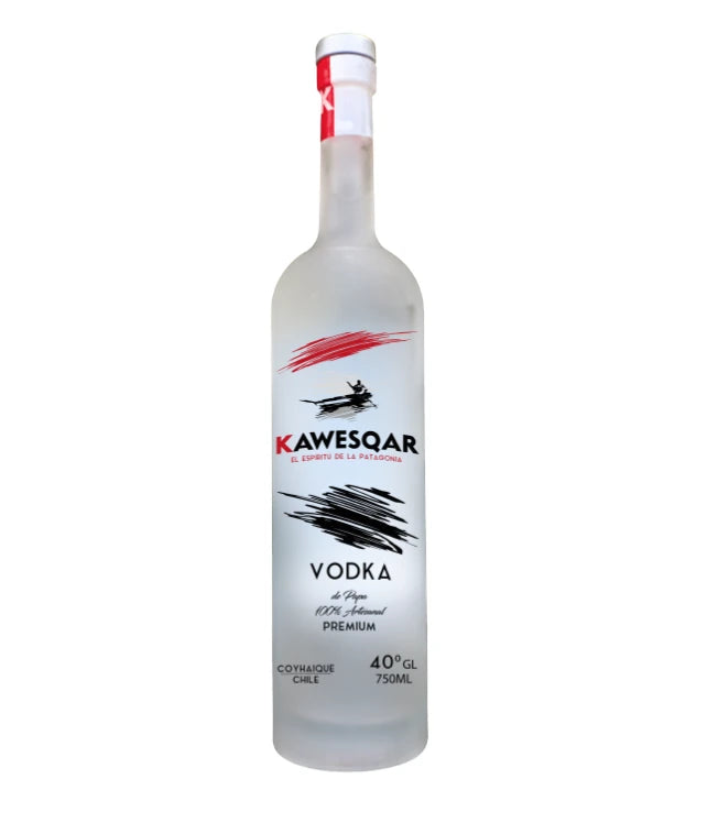 Kawesqar Premium potato Vodka 750ml bottle
