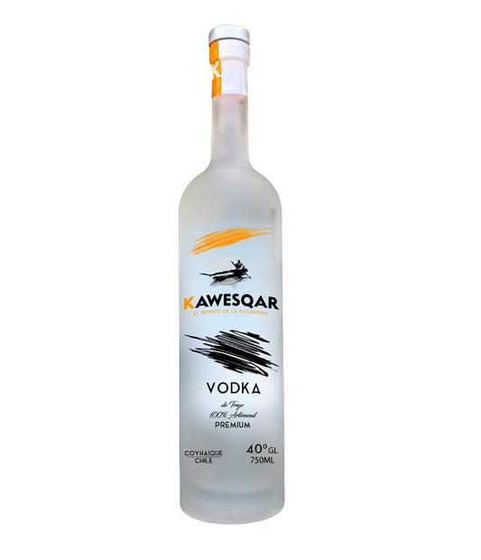 Vodka de trigo Premium Kawesqar 750ml